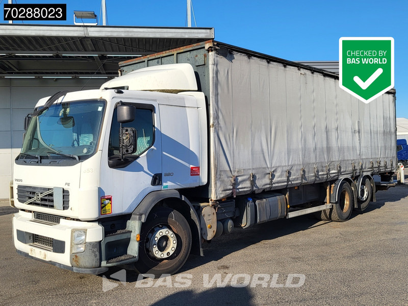 Volvo FE 320 FL 6X2 Lift axle Ladebordwand Manual Euro 4 - 커튼사이더 트럭 : 사진 1 Volvo FE 320 FL 6X2 Lift axle Ladebordwand Manual Euro 4 - 커튼사이더 트럭 : 사진 1