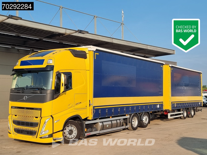 Volvo FH 460 6X2 LNG JUMBO LKW ACC Navi Standklima Liftachse Euro 6 - 커튼사이더 트럭 : 사진 1 Volvo FH 460 6X2 LNG JUMBO LKW ACC Navi Standklima Liftachse Euro 6 - 커튼사이더 트럭 : 사진 1