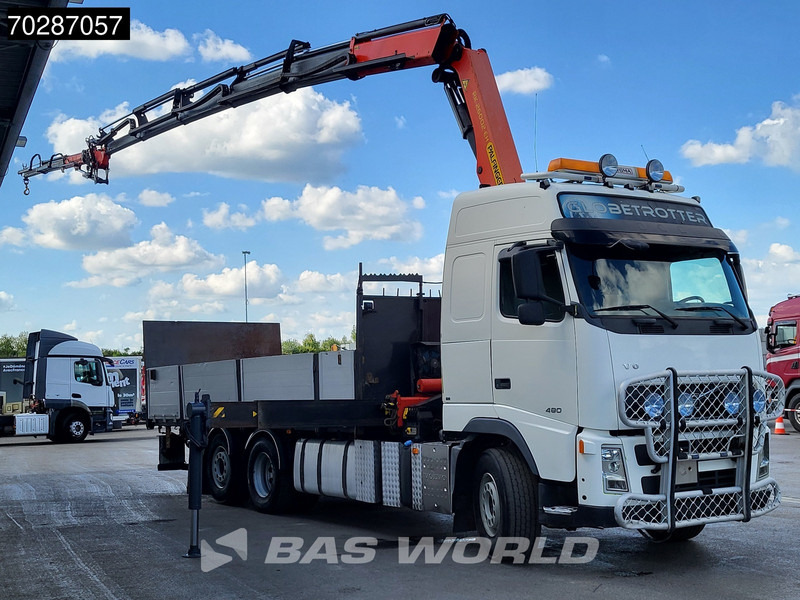 Volvo FH 480 FH 6X2 Palfinger PK26002 EH Kran Crane + Fly Jib Manual Liftachse Euro 5 - 드롭사이드/ 플랫베드 트럭, 크레인 트럭 : 사진 3 Volvo FH 480 FH 6X2 Palfinger PK26002 EH Kran Crane + Fly Jib Manual Liftachse Euro 5 - 드롭사이드/ 플랫베드 트럭, 크레인 트럭 : 사진 3