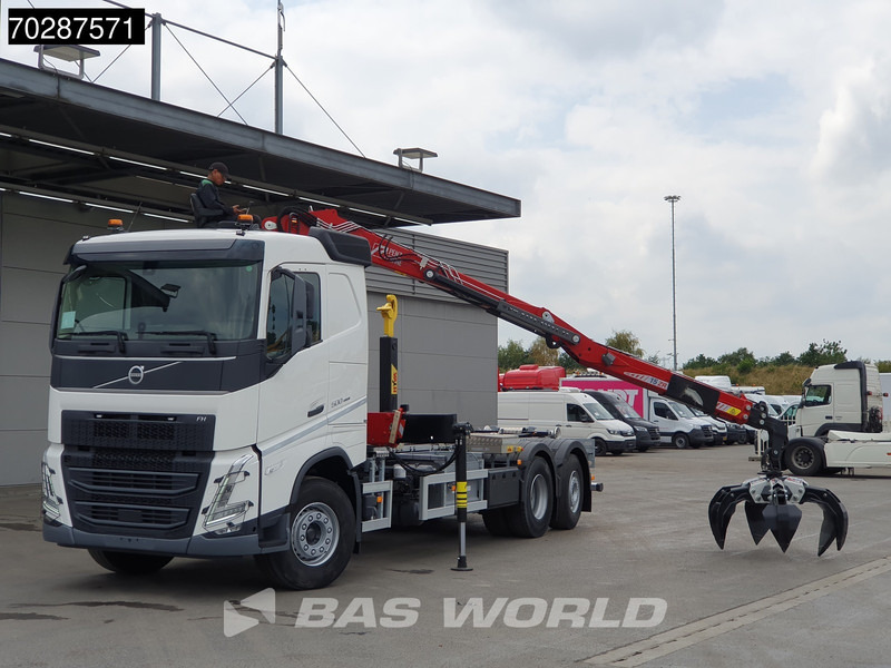 Volvo FH 500 6X2 Penz Crane 15Z9.50R HYVA 20-57-S Hooklift Lift+steering Automatic Euro 6 - 후크 리프트 트럭, 크레인 트럭 : 사진 5 Volvo FH 500 6X2 Penz Crane 15Z9.50R HYVA 20-57-S Hooklift Lift+steering Automatic Euro 6 - 후크 리프트 트럭, 크레인 트럭 : 사진 5