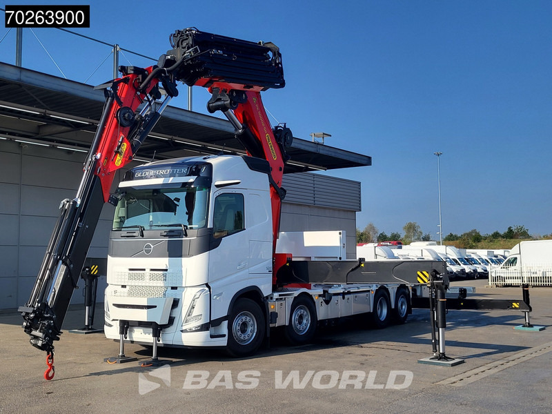 Volvo FH 500 8X2 NEW! Palfinger PK110002 SH Crane + Fly-Jib Winch VEB+ Euro 6 - 드롭사이드/ 플랫베드 트럭, 크레인 트럭 : 사진 5 Volvo FH 500 8X2 NEW! Palfinger PK110002 SH Crane + Fly-Jib Winch VEB+ Euro 6 - 드롭사이드/ 플랫베드 트럭, 크레인 트럭 : 사진 5