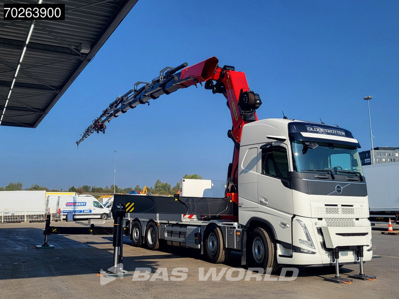 Volvo FH 500 8X2 NEW! Palfinger PK110002 SH Crane + Fly-Jib Winch VEB+ Euro 6 - 드롭사이드/ 플랫베드 트럭, 크레인 트럭 : 사진 3 Volvo FH 500 8X2 NEW! Palfinger PK110002 SH Crane + Fly-Jib Winch VEB+ Euro 6 - 드롭사이드/ 플랫베드 트럭, 크레인 트럭 : 사진 3