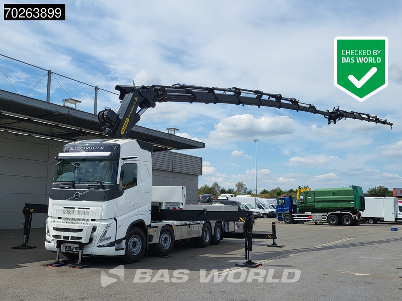 Volvo FH 500 8X2 NEW! Palfinger PK92002 SH 8+6 JIB Crane Kran 3.5t Winch Lift+Steering Axle - 드롭사이드/ 플랫베드 트럭, 크레인 트럭 : 사진 1 Volvo FH 500 8X2 NEW! Palfinger PK92002 SH 8+6 JIB Crane Kran 3.5t Winch Lift+Steering Axle - 드롭사이드/ 플랫베드 트럭, 크레인 트럭 : 사진 1