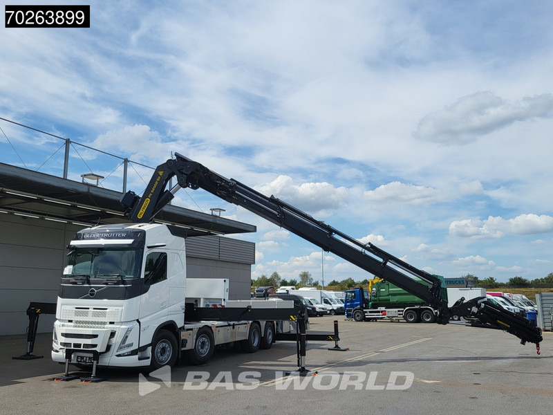 Volvo FH 500 8X2 NEW! Palfinger PK92002 SH 8+6 JIB Crane Kran 3.5t Winch Lift+Steering Axle - 드롭사이드/ 플랫베드 트럭, 크레인 트럭 : 사진 5 Volvo FH 500 8X2 NEW! Palfinger PK92002 SH 8+6 JIB Crane Kran 3.5t Winch Lift+Steering Axle - 드롭사이드/ 플랫베드 트럭, 크레인 트럭 : 사진 5