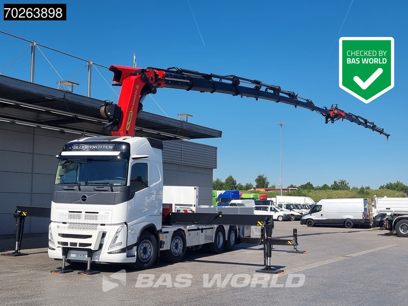 Volvo FH 500 8X2 NEW! Palfinger PK92002 SH 8+6 JIB Crane Kran Winch Lift-Lenkachse Navi - 드롭사이드/ 플랫베드 트럭, 크레인 트럭 : 사진 1 Volvo FH 500 8X2 NEW! Palfinger PK92002 SH 8+6 JIB Crane Kran Winch Lift-Lenkachse Navi - 드롭사이드/ 플랫베드 트럭, 크레인 트럭 : 사진 1