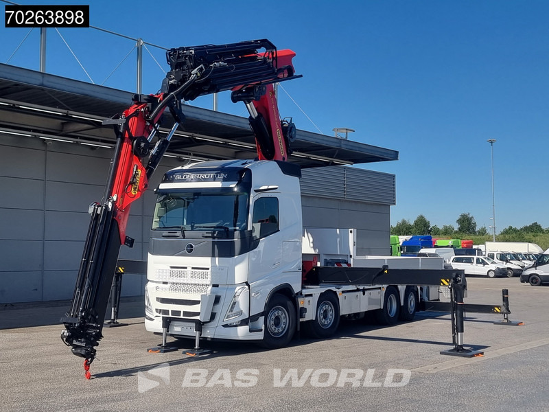 Volvo FH 500 8X2 NEW! Palfinger PK92002 SH 8+6 JIB Crane Kran Winch Lift-Lenkachse Navi - 드롭사이드/ 플랫베드 트럭, 크레인 트럭 : 사진 5 Volvo FH 500 8X2 NEW! Palfinger PK92002 SH 8+6 JIB Crane Kran Winch Lift-Lenkachse Navi - 드롭사이드/ 플랫베드 트럭, 크레인 트럭 : 사진 5