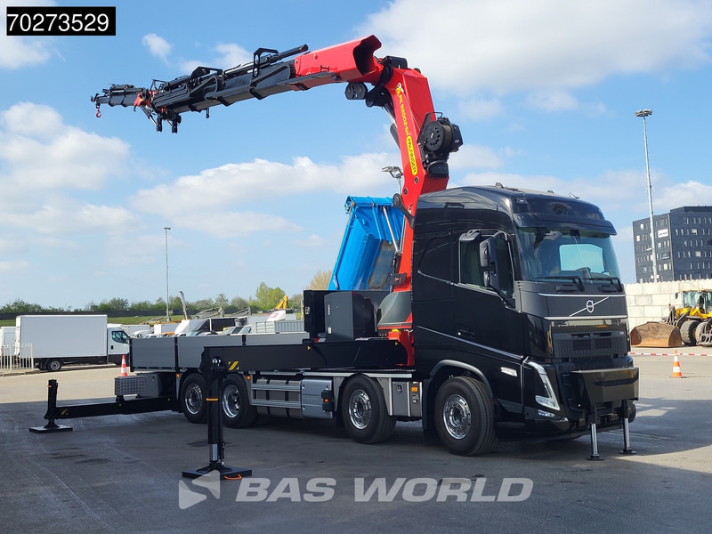 Volvo FH 500 8X2 Palfinger PK92002 SH Crane + Fly-Jib Winch VEB+ Euro 6 - 드롭사이드/ 플랫베드 트럭, 크레인 트럭 : 사진 3 Volvo FH 500 8X2 Palfinger PK92002 SH Crane + Fly-Jib Winch VEB+ Euro 6 - 드롭사이드/ 플랫베드 트럭, 크레인 트럭 : 사진 3