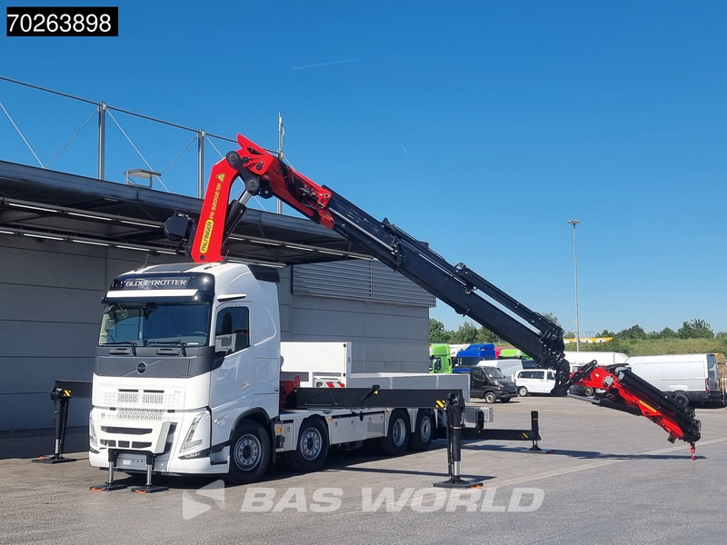 Volvo FH 500 8X2 Palfinger PK92002 SH JIB Kran Lift-Lenkachse Navi Euro 6 - 드롭사이드/ 플랫베드 트럭, 크레인 트럭 : 사진 5 Volvo FH 500 8X2 Palfinger PK92002 SH JIB Kran Lift-Lenkachse Navi Euro 6 - 드롭사이드/ 플랫베드 트럭, 크레인 트럭 : 사진 5