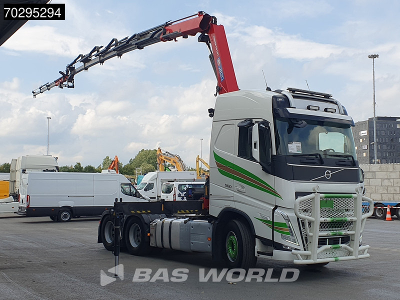Volvo FH 500 FH 6X4 Full-Air Liftachse HMF 2820K-RCS Crane+JIB Remote Control I-ParkCool VDS LED Kran - 드롭사이드/ 플랫베드 트럭, 크레인 트럭 : 사진 3 Volvo FH 500 FH 6X4 Full-Air Liftachse HMF 2820K-RCS Crane+JIB Remote Control I-ParkCool VDS LED Kran - 드롭사이드/ 플랫베드 트럭, 크레인 트럭 : 사진 3
