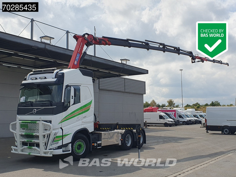 Volvo FH 500 FH 6X4 Full-Air Liftachse HMF 2820K-RCS Crane+JIB Remote Control I-ParkCool VDS LED Kran - 트랙터 유닛 : 사진 1 Volvo FH 500 FH 6X4 Full-Air Liftachse HMF 2820K-RCS Crane+JIB Remote Control I-ParkCool VDS LED Kran - 트랙터 유닛 : 사진 1