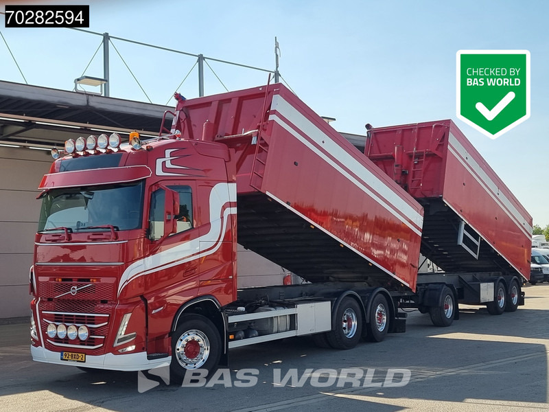 Volvo FH 540 6X2 NL-Truck 30m3 OVA Alu tipper combi I-Park Cool ACC Lift-Lenkachse Euro 6 - 트럭 : 사진 1 Volvo FH 540 6X2 NL-Truck 30m3 OVA Alu tipper combi I-Park Cool ACC Lift-Lenkachse Euro 6 - 트럭 : 사진 1