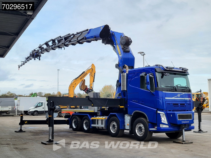 Volvo FH 540 FH 8X4 Palfinger PK165.002 TEC G Fly-Jib Winch Big-Axle VEB+ Euro 6 - 드롭사이드/ 플랫베드 트럭, 크레인 트럭 : 사진 3 Volvo FH 540 FH 8X4 Palfinger PK165.002 TEC G Fly-Jib Winch Big-Axle VEB+ Euro 6 - 드롭사이드/ 플랫베드 트럭, 크레인 트럭 : 사진 3