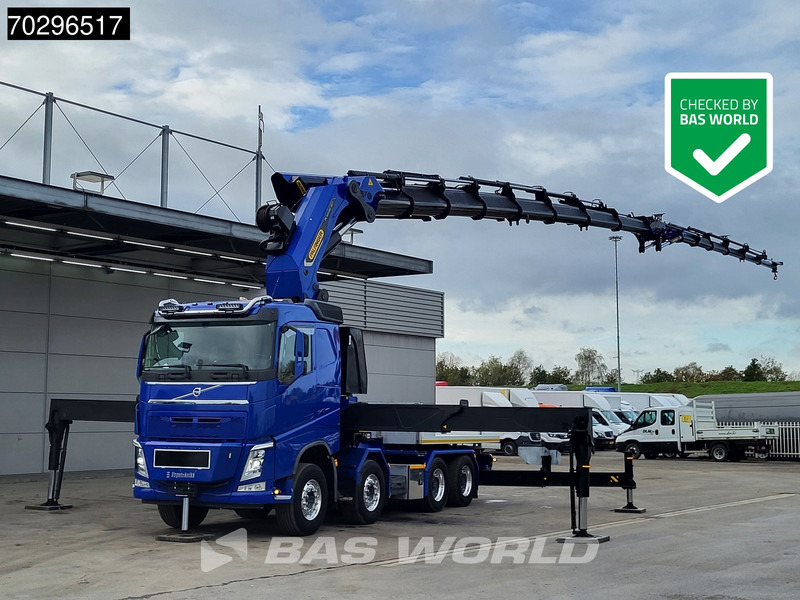 Volvo FH 540 FH 8X4 Palfinger PK165.002 TEC G Fly-Jib Winch Big-Axle VEB+ Euro 6 - 드롭사이드/ 플랫베드 트럭, 크레인 트럭 : 사진 1 Volvo FH 540 FH 8X4 Palfinger PK165.002 TEC G Fly-Jib Winch Big-Axle VEB+ Euro 6 - 드롭사이드/ 플랫베드 트럭, 크레인 트럭 : 사진 1