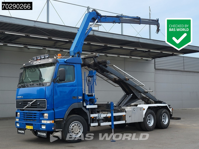 Volvo FH12 380 6X2 NL-Truck HMF 1463K2 Crane Steelsuspension Lift-Axle Manual Euro 3 - 후크 리프트 트럭, 크레인 트럭 : 사진 1 Volvo FH12 380 6X2 NL-Truck HMF 1463K2 Crane Steelsuspension Lift-Axle Manual Euro 3 - 후크 리프트 트럭, 크레인 트럭 : 사진 1