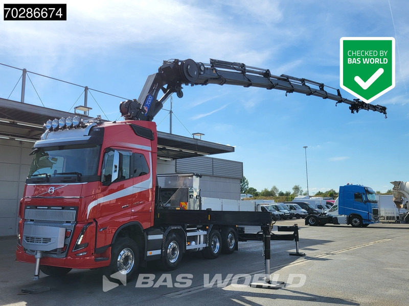 Volvo FH16 650 FH16 8X2 HMF 7020K-RCS Crane + Fly-Jib Lift+Steering-Axle Navi LED ACC Euro 6 - 드롭사이드/ 플랫베드 트럭, 크레인 트럭 : 사진 1 Volvo FH16 650 FH16 8X2 HMF 7020K-RCS Crane + Fly-Jib Lift+Steering-Axle Navi LED ACC Euro 6 - 드롭사이드/ 플랫베드 트럭, 크레인 트럭 : 사진 1