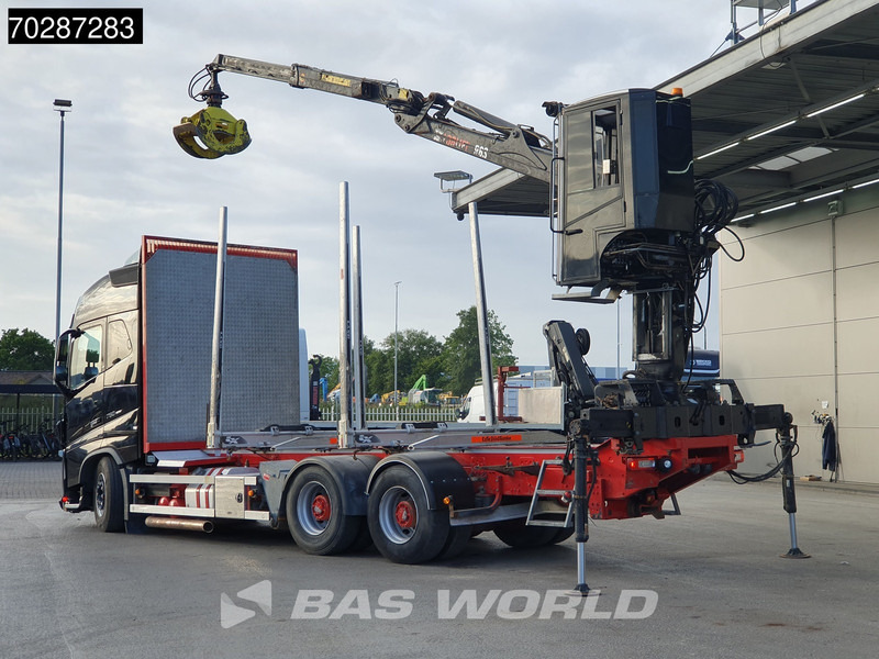 Volvo FH16 750 FH16 6X4 HIAB E96S 79 wood crane Retarder Dynamic-Steering Big-Axle Euro 6 - 목재 트럭, 크레인 트럭 : 사진 2 Volvo FH16 750 FH16 6X4 HIAB E96S 79 wood crane Retarder Dynamic-Steering Big-Axle Euro 6 - 목재 트럭, 크레인 트럭 : 사진 2