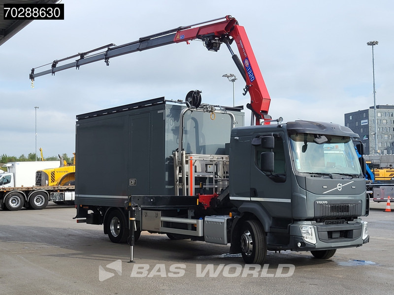 Volvo FL 250 4X2 Mobile workshop HMF 1320K-RCS Crane manbasket 2000kg Ladebordwand - 트럭, 크레인 트럭 : 사진 3 Volvo FL 250 4X2 Mobile workshop HMF 1320K-RCS Crane manbasket 2000kg Ladebordwand - 트럭, 크레인 트럭 : 사진 3