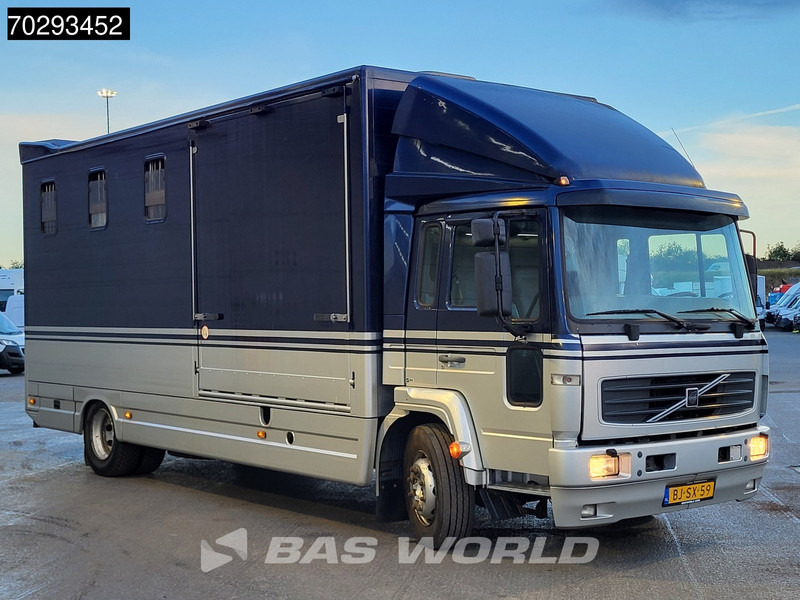 Volvo FL6 180 FL 4X2 NL-Horsetruck 4 Horses Pferdentransport Manual Euro 2 - 가축 트럭 : 사진 3 Volvo FL6 180 FL 4X2 NL-Horsetruck 4 Horses Pferdentransport Manual Euro 2 - 가축 트럭 : 사진 3