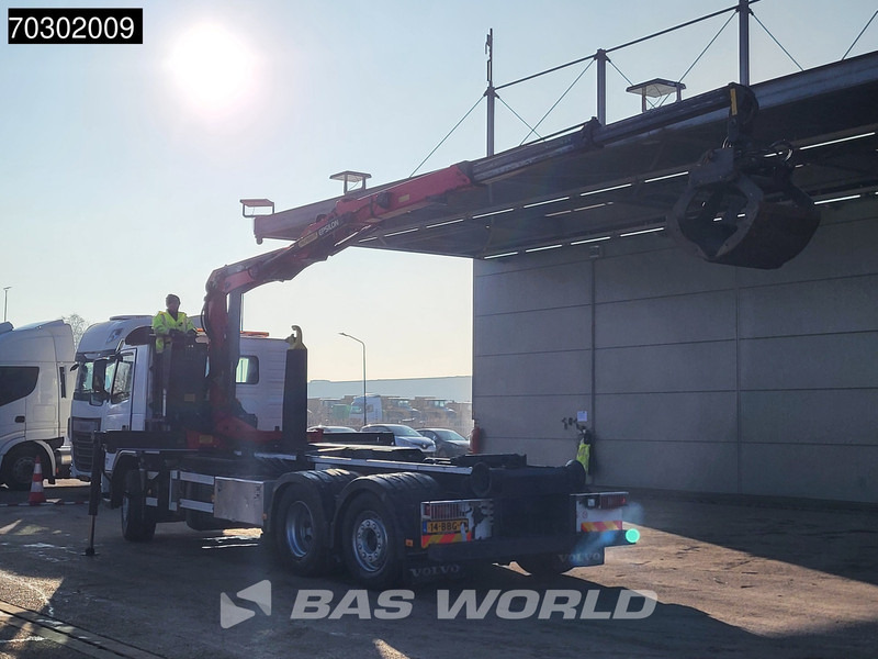 Volvo FM 330 FM 6X2 Palfinger Epsilon Z-Crane VDL Hook Lift+Steering Axle - 후크 리프트 트럭, 크레인 트럭 : 사진 2 Volvo FM 330 FM 6X2 Palfinger Epsilon Z-Crane VDL Hook Lift+Steering Axle - 후크 리프트 트럭, 크레인 트럭 : 사진 2