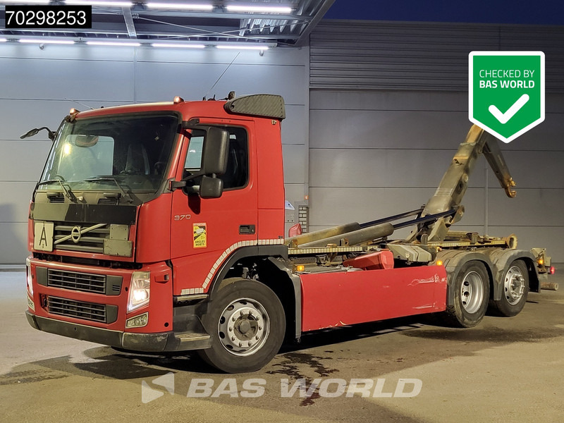 Volvo FM 370 6X2 21t Hooklift Lift Axle Automatic Euro 5 - 후크 리프트 트럭 : 사진 1 Volvo FM 370 6X2 21t Hooklift Lift Axle Automatic Euro 5 - 후크 리프트 트럭 : 사진 1