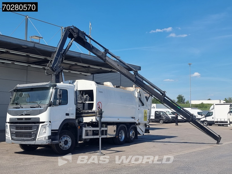 Volvo FM 370 6X2 Hiab X-Hipro 162 Kran GeesinkNorba Lift+Lenkachse VEB Euro 6 - 쓰레기차 : 사진 5 Volvo FM 370 6X2 Hiab X-Hipro 162 Kran GeesinkNorba Lift+Lenkachse VEB Euro 6 - 쓰레기차 : 사진 5