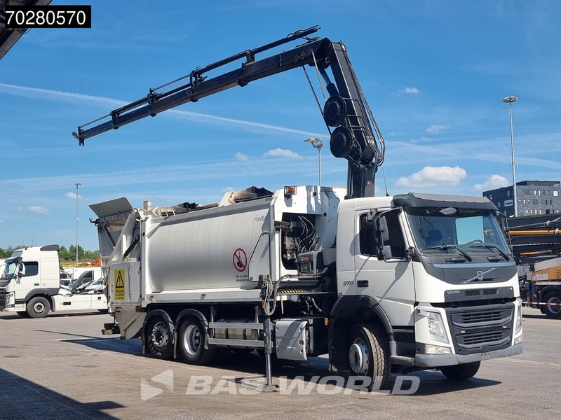 Volvo FM 370 6X2 Hiab X-Hipro 162 Kran GeesinkNorba Lift+Lenkachse VEB Euro 6 - 쓰레기차 : 사진 3 Volvo FM 370 6X2 Hiab X-Hipro 162 Kran GeesinkNorba Lift+Lenkachse VEB Euro 6 - 쓰레기차 : 사진 3