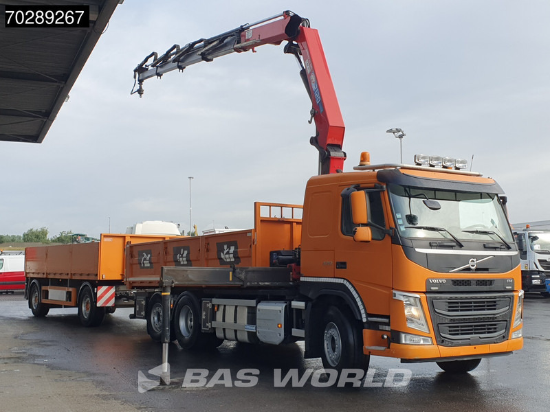 Volvo FM 420 6X2 Combi HMF 2120 K 4 Crane Kran Lift+lenkasche Euro 6 - 덤프트럭, 크레인 트럭 : 사진 3 Volvo FM 420 6X2 Combi HMF 2120 K 4 Crane Kran Lift+lenkasche Euro 6 - 덤프트럭, 크레인 트럭 : 사진 3