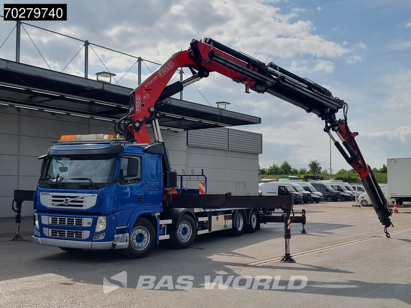 리스 Volvo FM 450 8X2 FASSI 100 Ton/Meter 7 + 6 Jib Lift+Stuuras Euro 5 Volvo FM 450 8X2 FASSI 100 Ton/Meter 7 + 6 Jib Lift+Stuuras Euro 5 : 사진 7