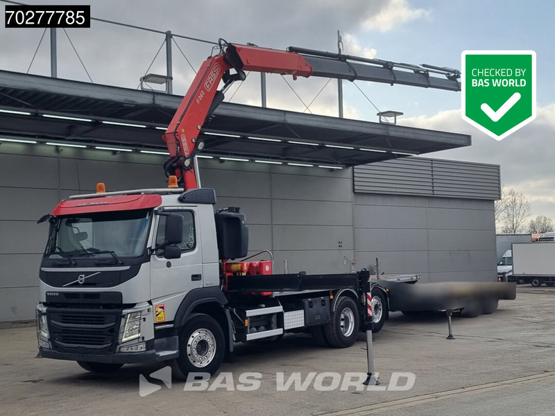 Volvo FM 460 6X2 Fassi F365A.2.25 E-Dynamic Retarder Euro 6 Kraan Crane - 드롭사이드/ 플랫베드 트럭, 크레인 트럭 : 사진 1 Volvo FM 460 6X2 Fassi F365A.2.25 E-Dynamic Retarder Euro 6 Kraan Crane - 드롭사이드/ 플랫베드 트럭, 크레인 트럭 : 사진 1