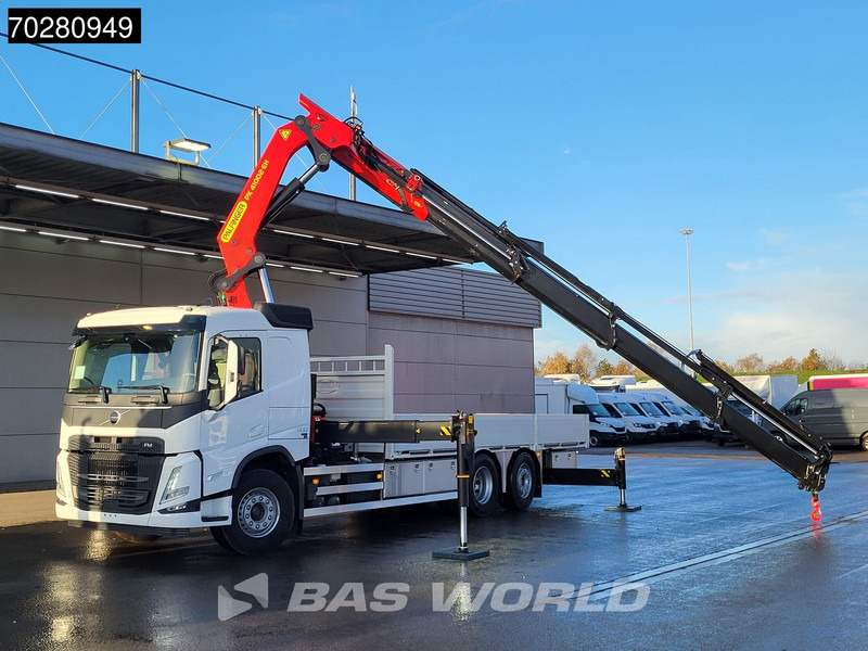 Volvo FM 500 6X2 NEW! Palfinger PK41002 EH-E Kran Crane Lift-steering Axle Euro 6 - 드롭사이드/ 플랫베드 트럭, 크레인 트럭 : 사진 5 Volvo FM 500 6X2 NEW! Palfinger PK41002 EH-E Kran Crane Lift-steering Axle Euro 6 - 드롭사이드/ 플랫베드 트럭, 크레인 트럭 : 사진 5