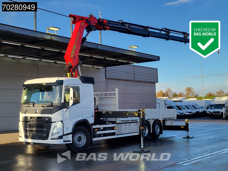Volvo FM 500 6X2 NEW! Palfinger PK41002 EH-E Kran Crane Lift-steering Axle Euro 6 - 드롭사이드/ 플랫베드 트럭, 크레인 트럭 : 사진 1 Volvo FM 500 6X2 NEW! Palfinger PK41002 EH-E Kran Crane Lift-steering Axle Euro 6 - 드롭사이드/ 플랫베드 트럭, 크레인 트럭 : 사진 1
