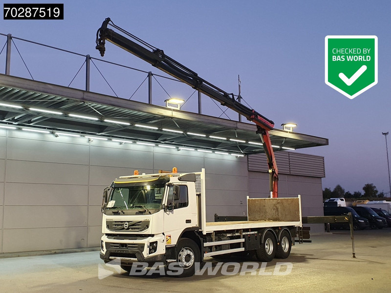 Volvo FMX 370 6X4 Palfinger PK18002 EH Crane Kran Automatic Euro 5 - 드롭사이드/ 플랫베드 트럭, 크레인 트럭 : 사진 1 Volvo FMX 370 6X4 Palfinger PK18002 EH Crane Kran Automatic Euro 5 - 드롭사이드/ 플랫베드 트럭, 크레인 트럭 : 사진 1