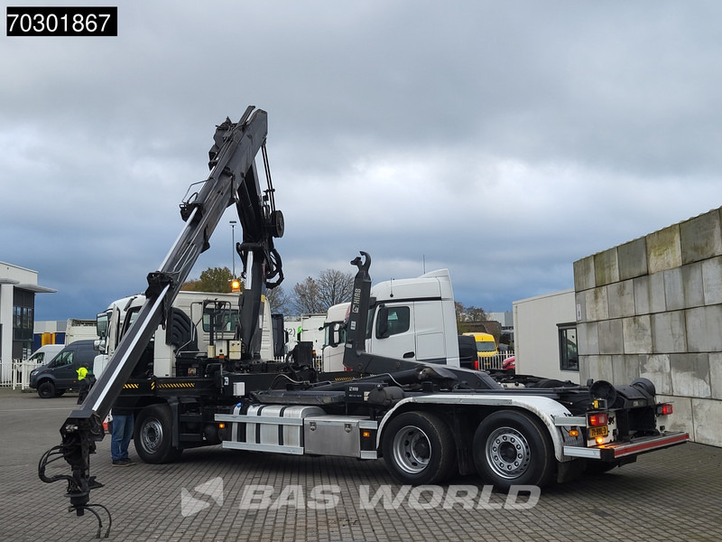 Volvo FMX 370 FMX 6X2 HIAB 244 E P-3 Hipro Kran + XR21S56 containersystem Lift+steering - 후크 리프트 트럭, 크레인 트럭 : 사진 5 Volvo FMX 370 FMX 6X2 HIAB 244 E P-3 Hipro Kran + XR21S56 containersystem Lift+steering - 후크 리프트 트럭, 크레인 트럭 : 사진 5