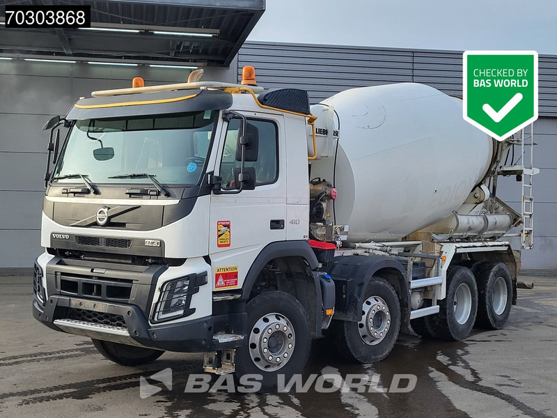 Volvo FMX 410 8X4 9m3 Liebherr mixer Steelsuspension Automatic Euro 6 - 콘크리트 믹서 트럭 : 사진 1 Volvo FMX 410 8X4 9m3 Liebherr mixer Steelsuspension Automatic Euro 6 - 콘크리트 믹서 트럭 : 사진 1