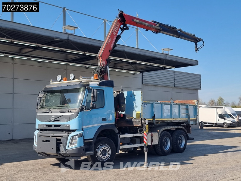 Volvo FMX 420 6X4 Fassi F155A.2.22 Crane 9m3 Big-Axle Automatic Euro 5 - 덤프트럭, 크레인 트럭 : 사진 1 Volvo FMX 420 6X4 Fassi F155A.2.22 Crane 9m3 Big-Axle Automatic Euro 5 - 덤프트럭, 크레인 트럭 : 사진 1