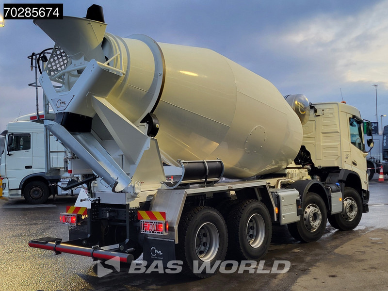Volvo FMX 430 8X4 New! 10m3 FML Mixer Steelsuspension Automatic LED Euro 6 - 콘크리트 믹서 트럭 : 사진 5 Volvo FMX 430 8X4 New! 10m3 FML Mixer Steelsuspension Automatic LED Euro 6 - 콘크리트 믹서 트럭 : 사진 5