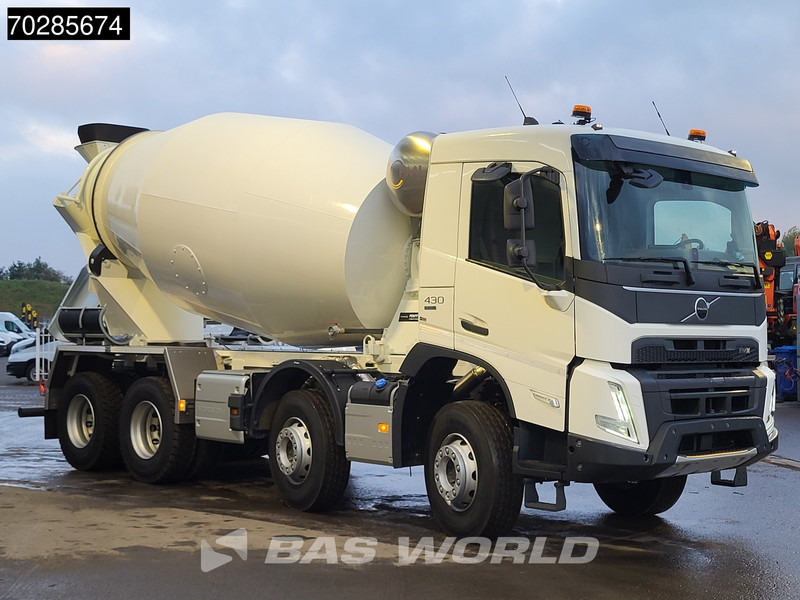 Volvo FMX 430 8X4 New! 10m3 FML Mixer Steelsuspension Automatic LED Euro 6 - 콘크리트 믹서 트럭 : 사진 3 Volvo FMX 430 8X4 New! 10m3 FML Mixer Steelsuspension Automatic LED Euro 6 - 콘크리트 믹서 트럭 : 사진 3