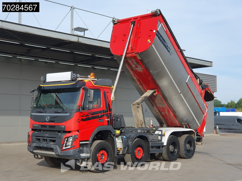 Volvo FMX 450 8X4 17m3 Meiller tipper Steelsuspension Automatic Retarder Big-Axle Euro 6 - 덤프트럭 : 사진 3 Volvo FMX 450 8X4 17m3 Meiller tipper Steelsuspension Automatic Retarder Big-Axle Euro 6 - 덤프트럭 : 사진 3