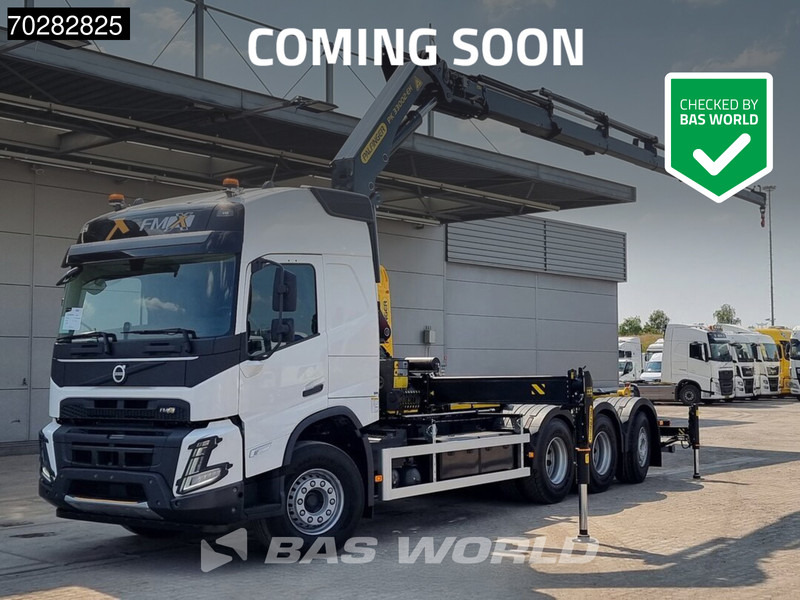 Volvo FMX 500 8X4 NEW! Palfinger PK33002 Crane + PHT22SLD5 Hooklift Lift-Steerign Axle - 후크 리프트 트럭, 크레인 트럭 : 사진 1 Volvo FMX 500 8X4 NEW! Palfinger PK33002 Crane + PHT22SLD5 Hooklift Lift-Steerign Axle - 후크 리프트 트럭, 크레인 트럭 : 사진 1