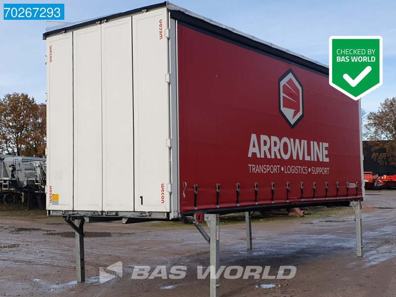 Wecon WPR 715 SG 6X2 Durchladesysteem 20FT / BDF / Wecon - 커튼 사이드 스왑 바디 : 사진 1 Wecon WPR 715 SG 6X2 Durchladesysteem 20FT / BDF / Wecon - 커튼 사이드 스왑 바디 : 사진 1