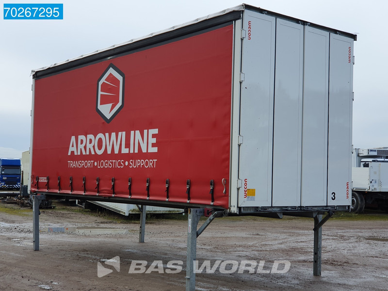 Wecon WPR 715 SG 8X2 Durchladesysteem 20FT / BDF / Wecon - 커튼 사이드 스왑 바디 : 사진 5 Wecon WPR 715 SG 8X2 Durchladesysteem 20FT / BDF / Wecon - 커튼 사이드 스왑 바디 : 사진 5