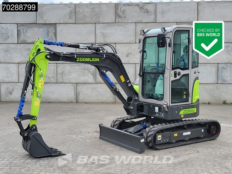 Zoomlion ZE26 GU CE CERTIFIED - 미니 굴삭기 : 사진 1 Zoomlion ZE26 GU CE CERTIFIED - 미니 굴삭기 : 사진 1