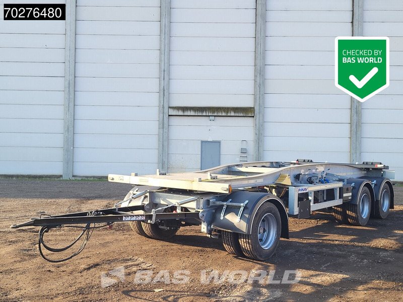 Panav PVC30M UNUSED Abrollanhänger Schlitten-Carrier Drehschemel - 롤오프/ 스킵 트레일러 : 사진 1 Panav PVC30M UNUSED Abrollanhänger Schlitten-Carrier Drehschemel - 롤오프/ 스킵 트레일러 : 사진 1