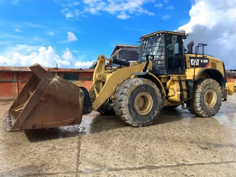 Caterpillar Chargeur sur Pneus 966M - 휠 로더 : 사진 1 Caterpillar Chargeur sur Pneus 966M - 휠 로더 : 사진 1