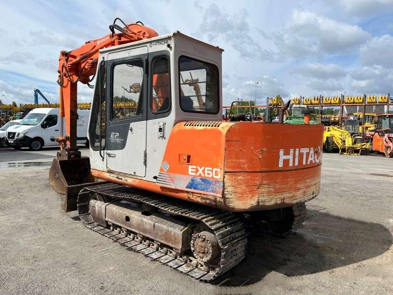 Hitachi EX60 - 크롤러 굴삭기 : 사진 5 Hitachi EX60 - 크롤러 굴삭기 : 사진 5