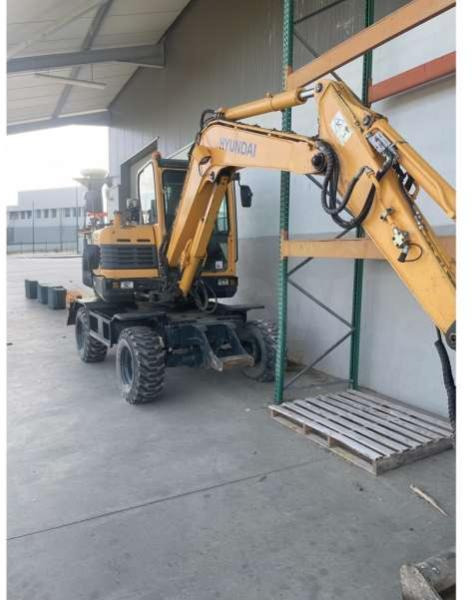 Hyundai Pelle sur Pneus R55W-9A - 휠 굴삭기 : 사진 2 Hyundai Pelle sur Pneus R55W-9A - 휠 굴삭기 : 사진 2