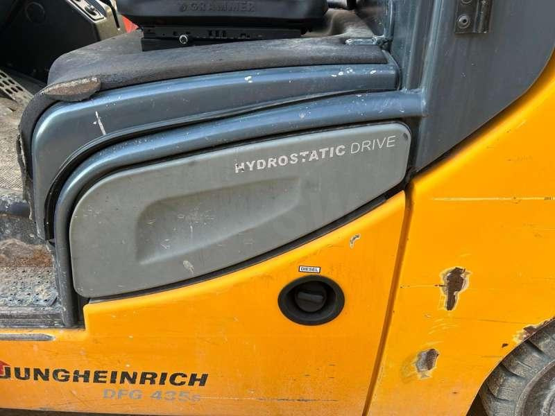디젤 지게차 Jungheinrich DFG435s : 사진 47