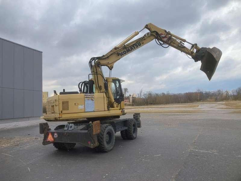 Komatsu PW160-7K - 휠 굴삭기 : 사진 2 Komatsu PW160-7K - 휠 굴삭기 : 사진 2