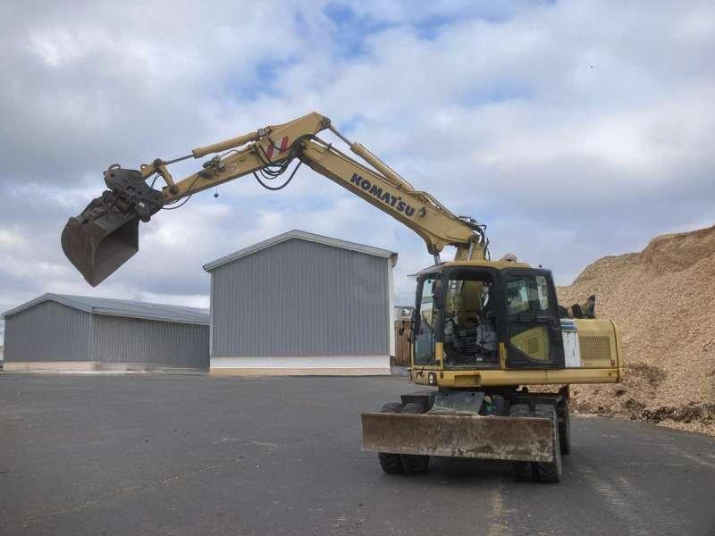 Komatsu PW160-7K - 휠 굴삭기 : 사진 1 Komatsu PW160-7K - 휠 굴삭기 : 사진 1