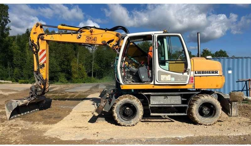 Liebherr A314 Litronic - 휠 굴삭기 : 사진 1 Liebherr A314 Litronic - 휠 굴삭기 : 사진 1